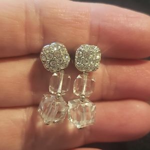 Vintage NWOT Swarovski Crystal Earrings